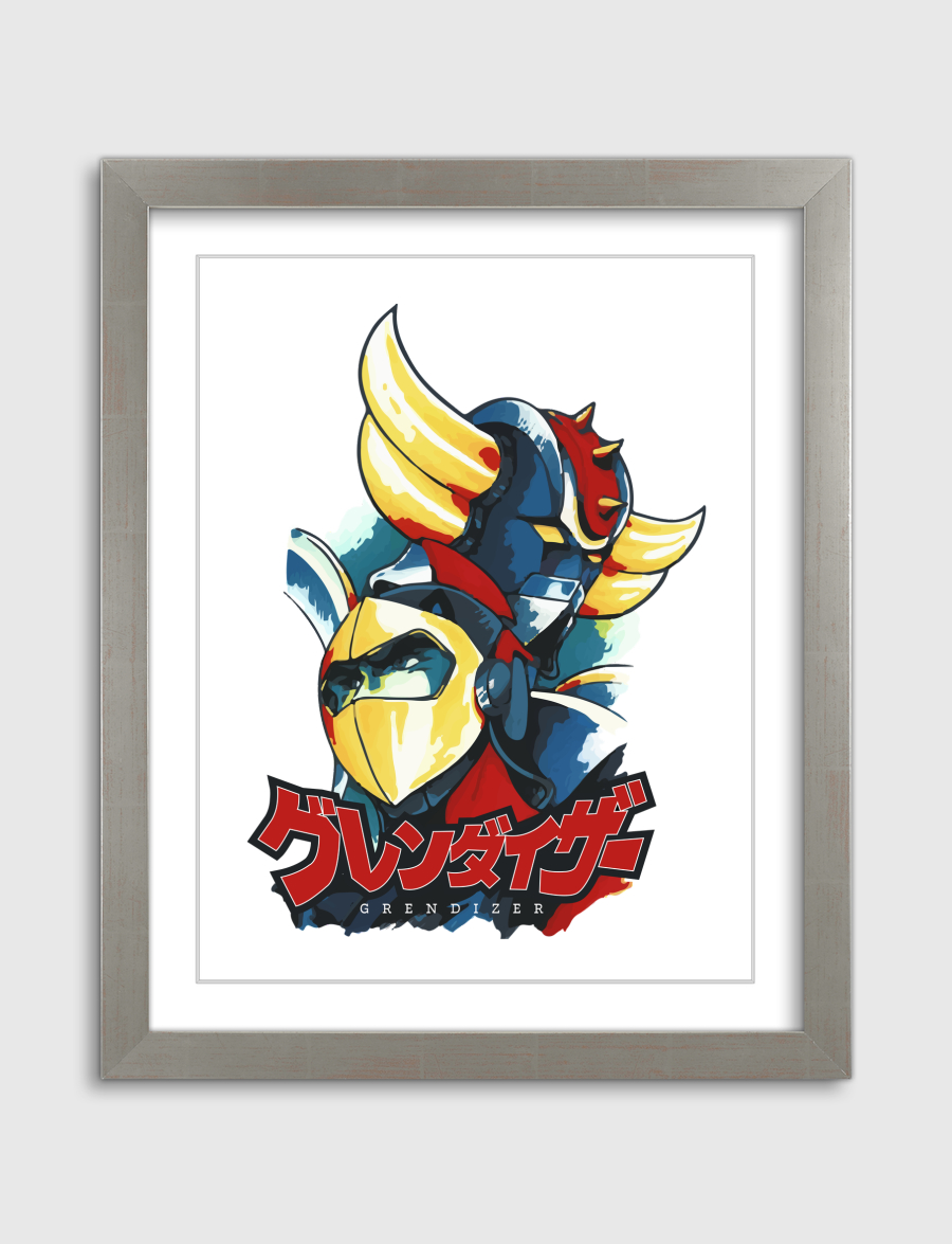 Grendizer and Duke Fleed