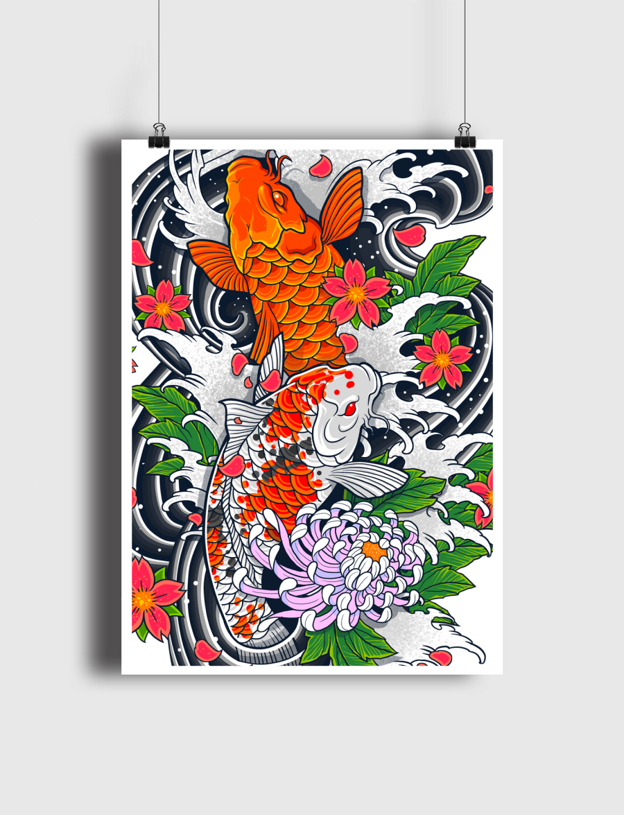 Koi Fish Pond