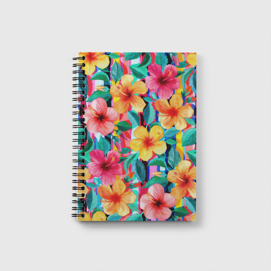 Maximalist Hibiscus Floral
