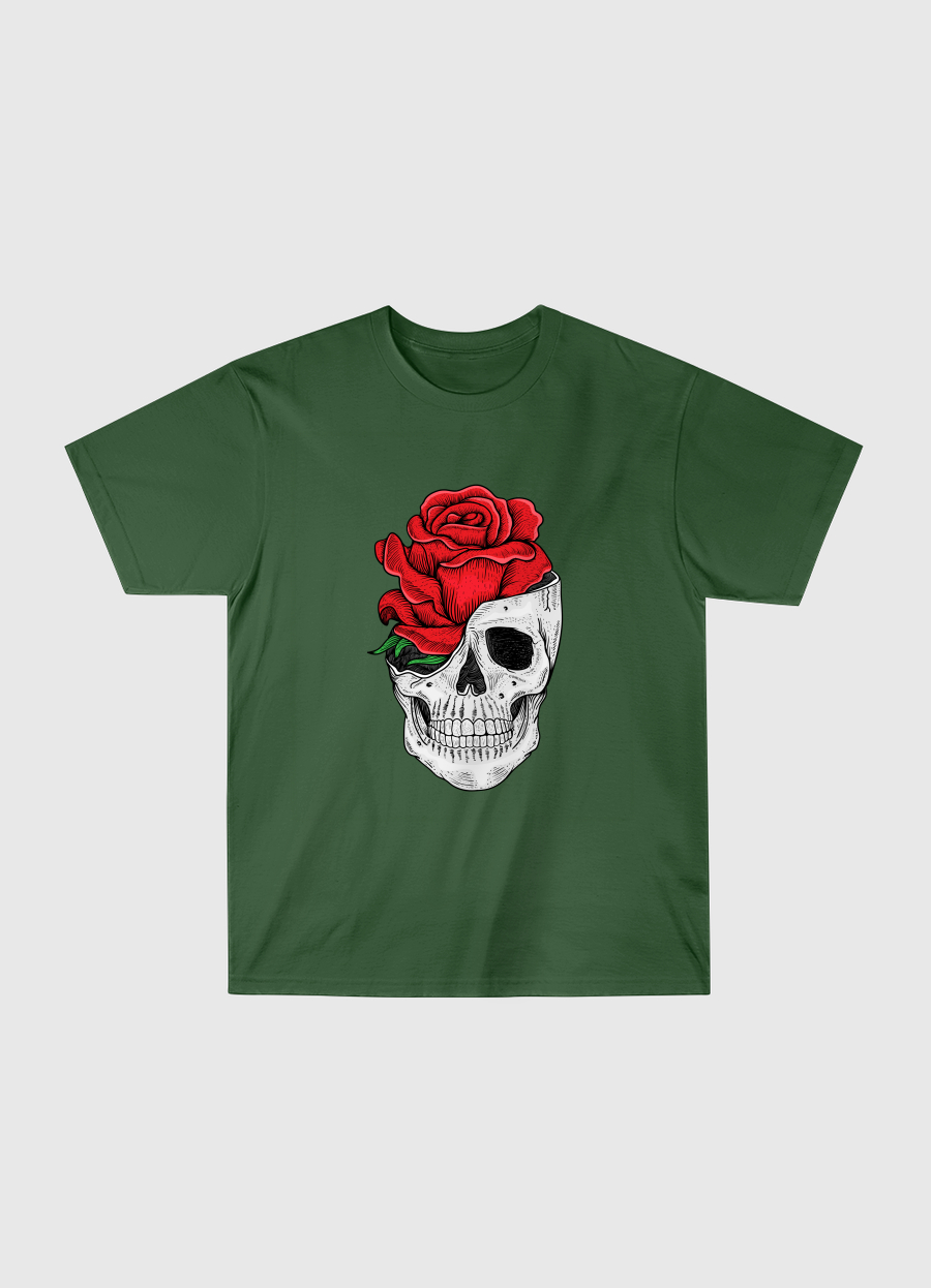Floral Skull Design