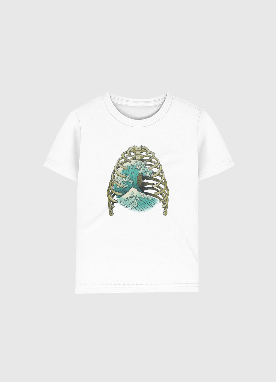 Kanagawa Wave Ribs Bones