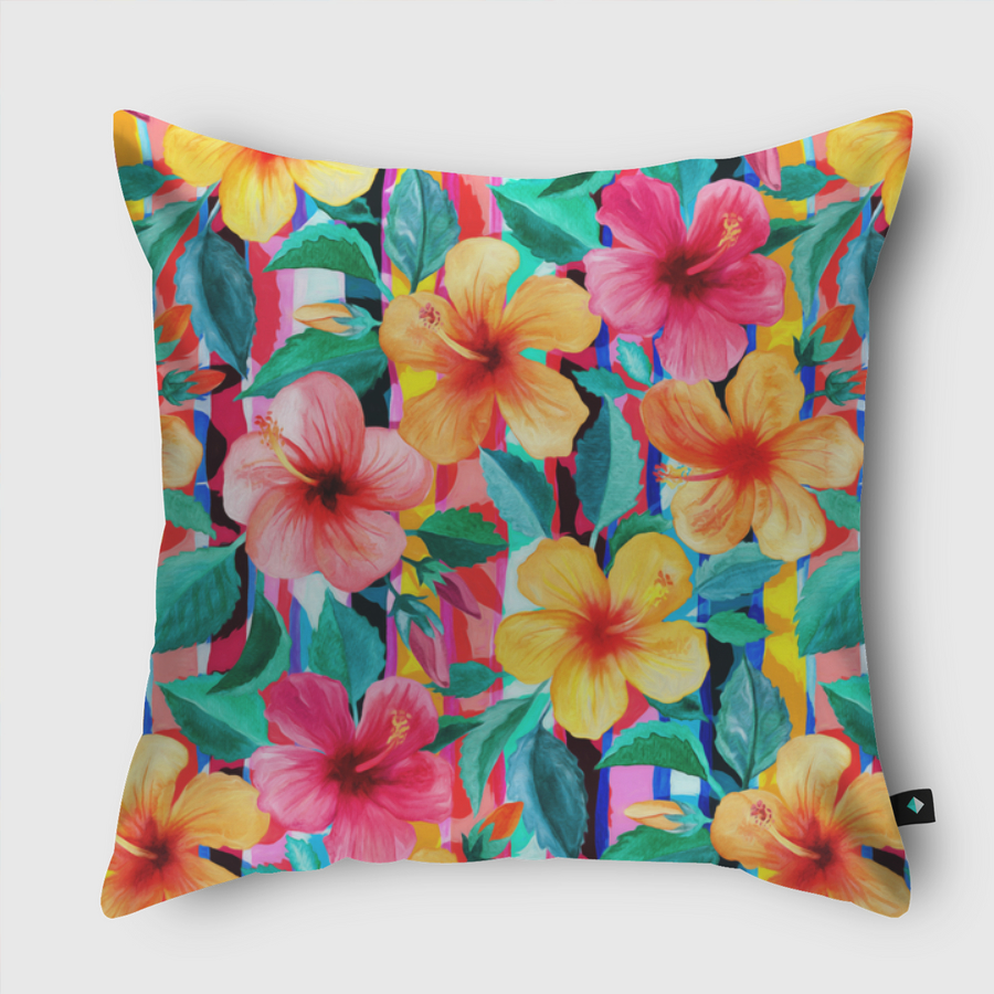 Maximalist Hibiscus Floral