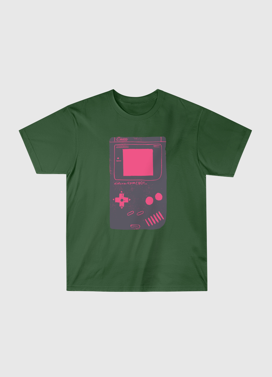 Game Boy Blockprint Pink