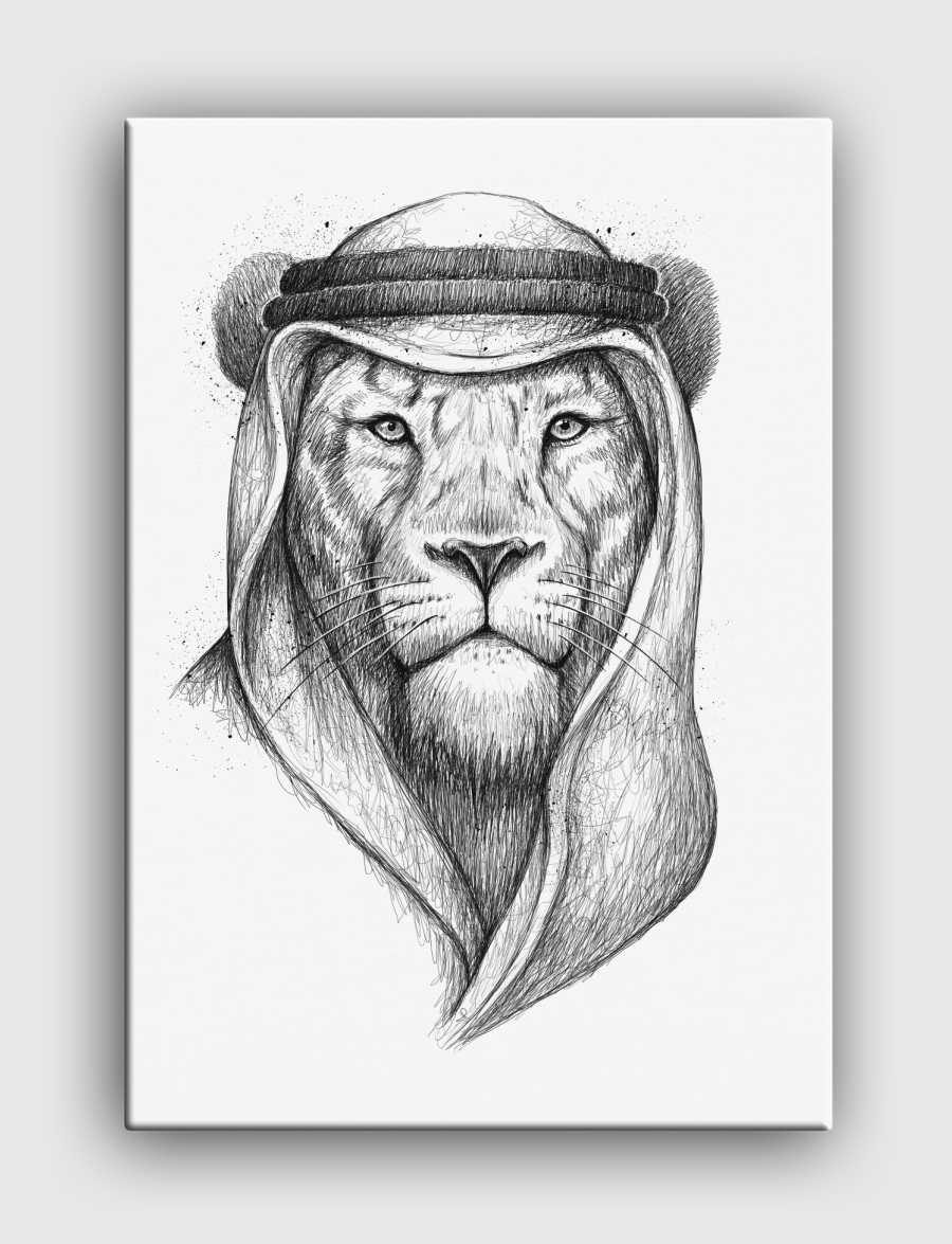 Saudi lion