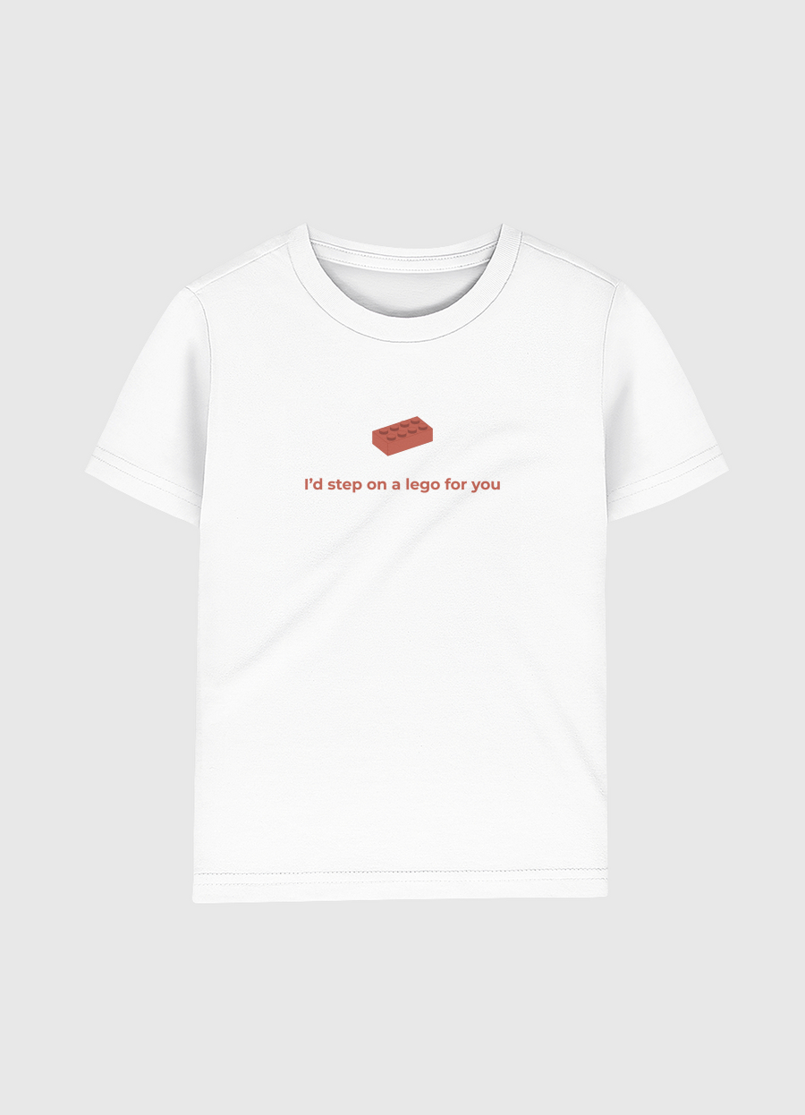 Step on lego for you