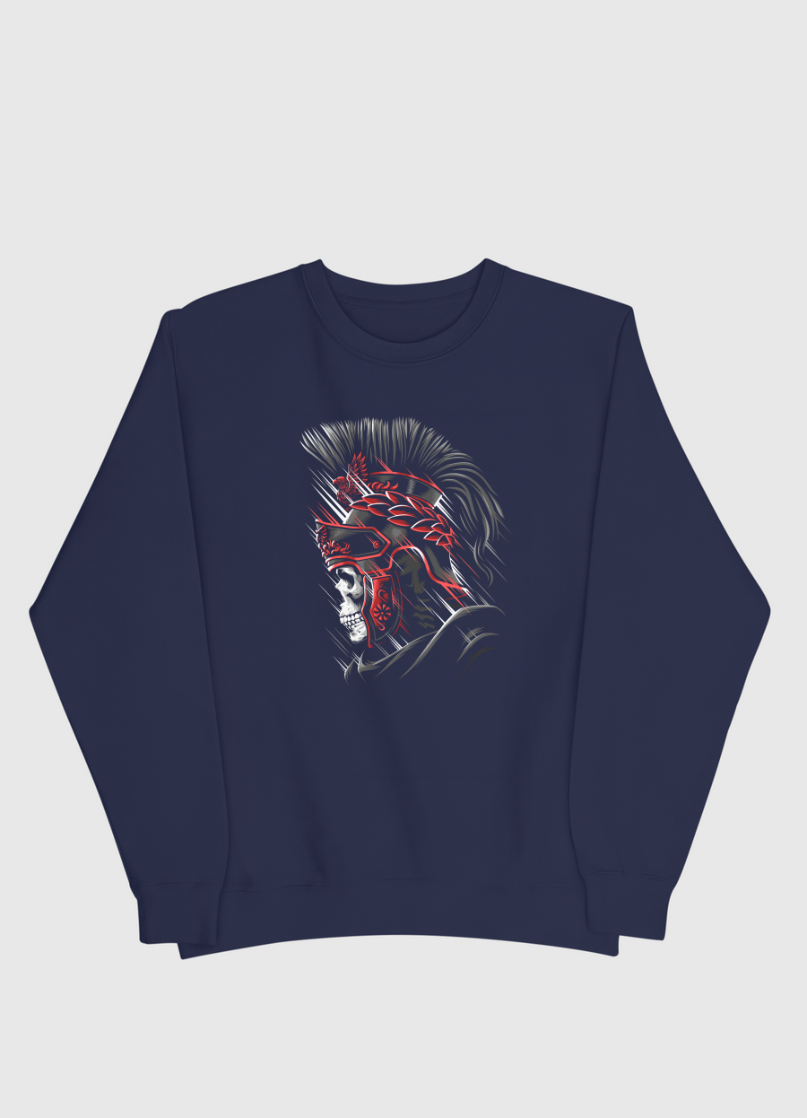Roman Skull Red