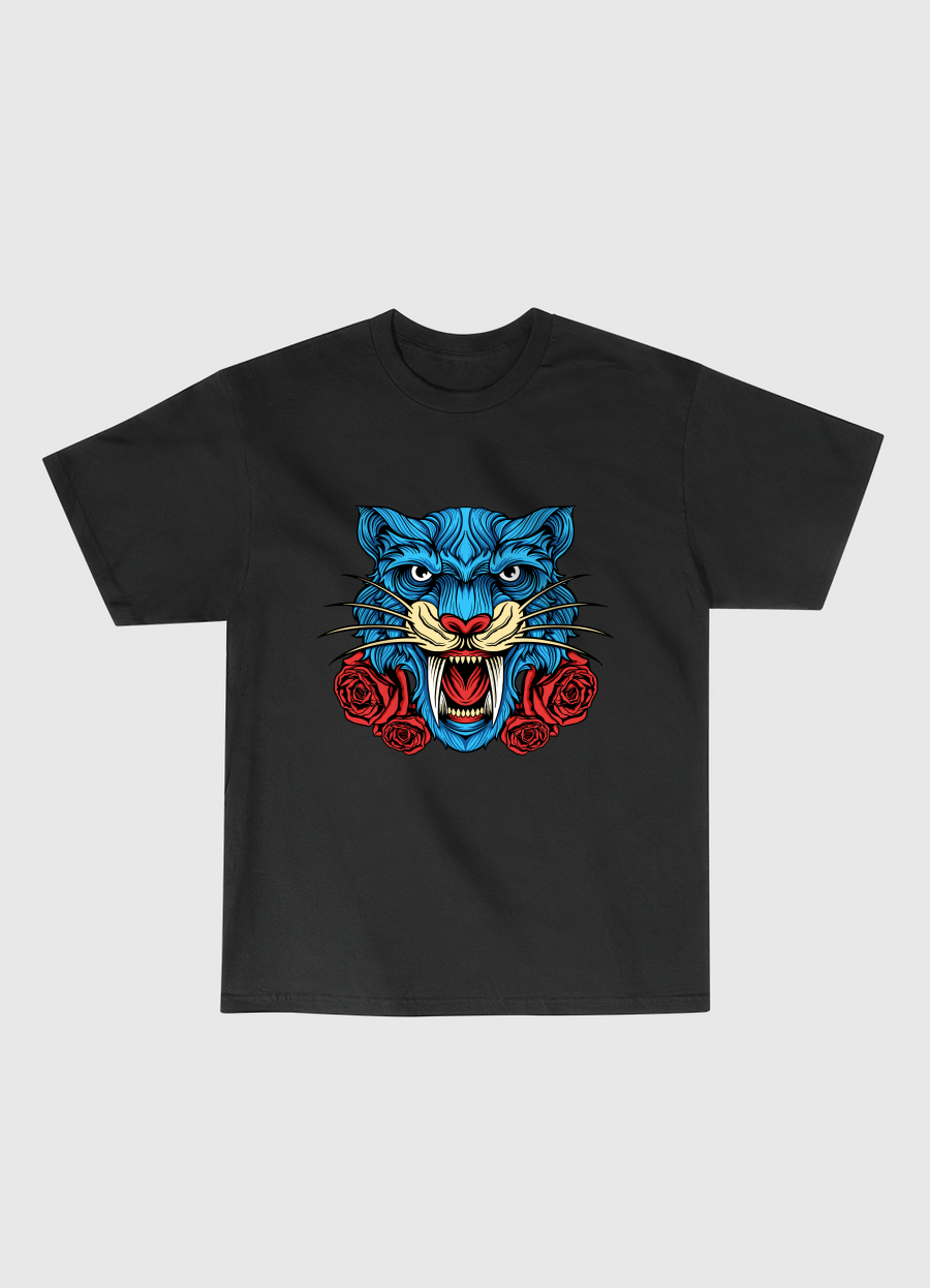 Wild Floral Tiger