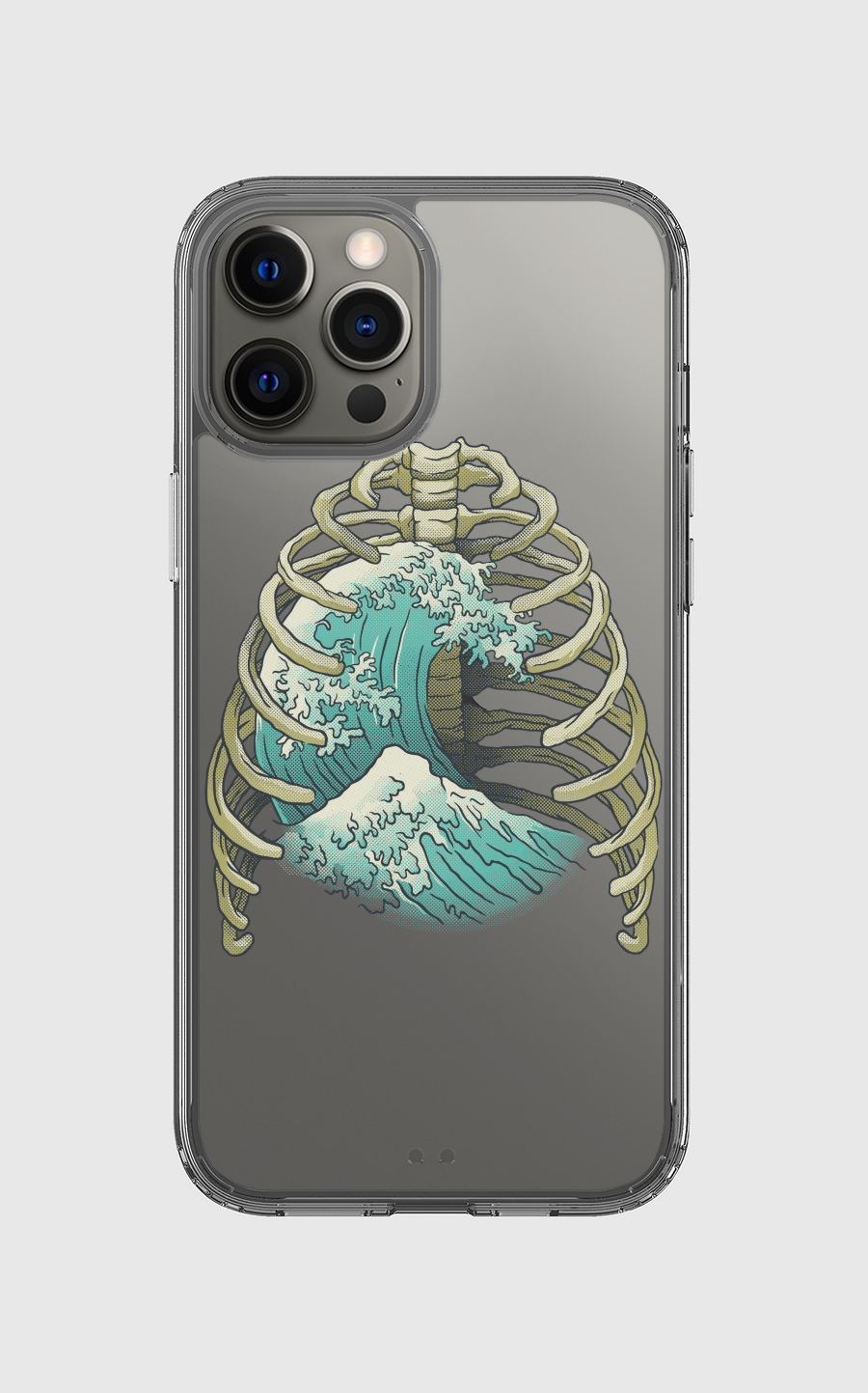 Kanagawa Wave Ribs Bones