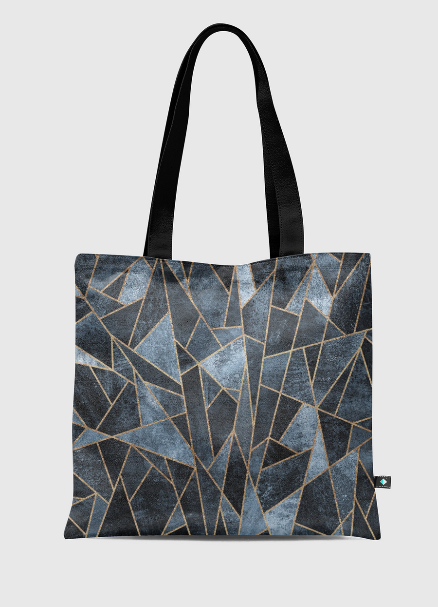 Shattered Soft Dark Blue