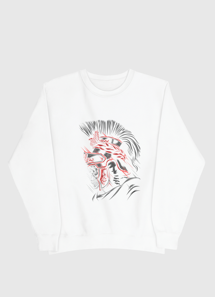 Roman Skull Red