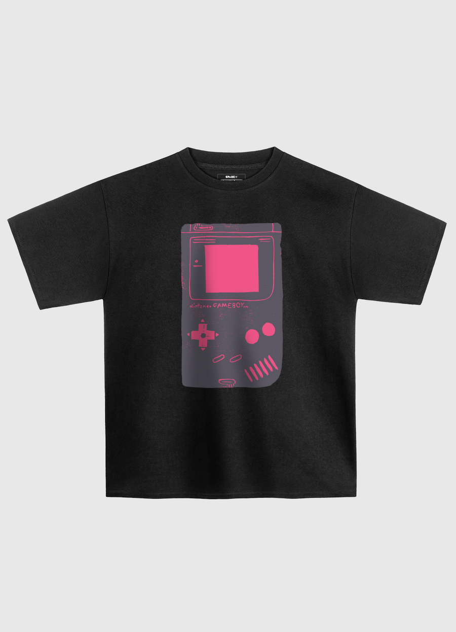 Game Boy Blockprint Pink