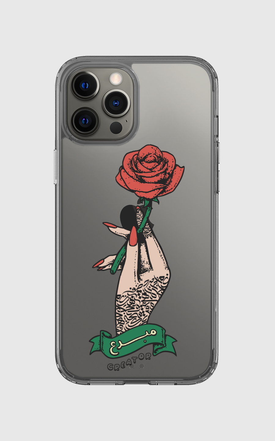 Calligraphy & Roses