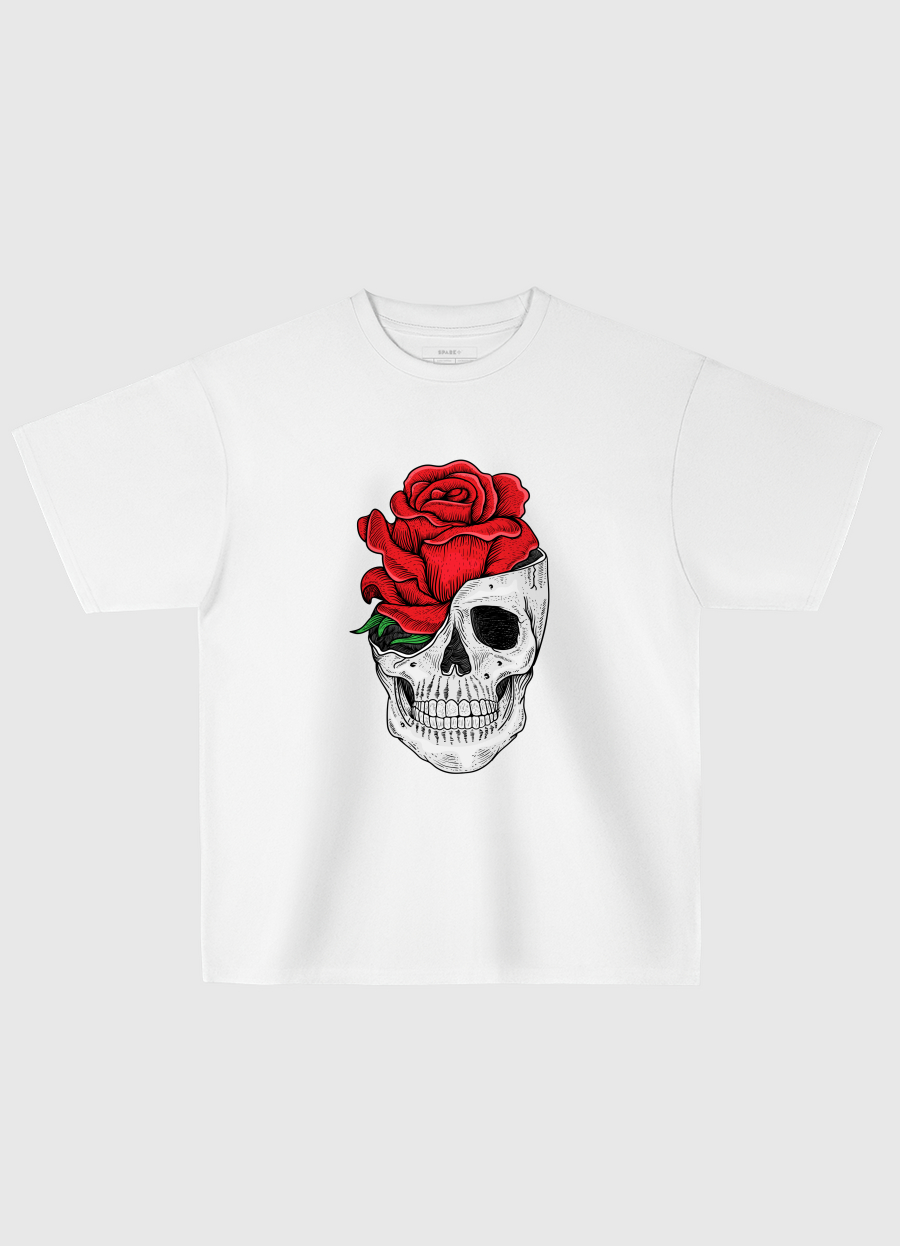 Floral Skull Design