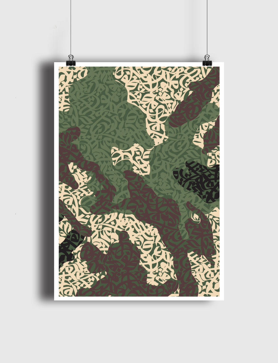 Camo Calligraphy