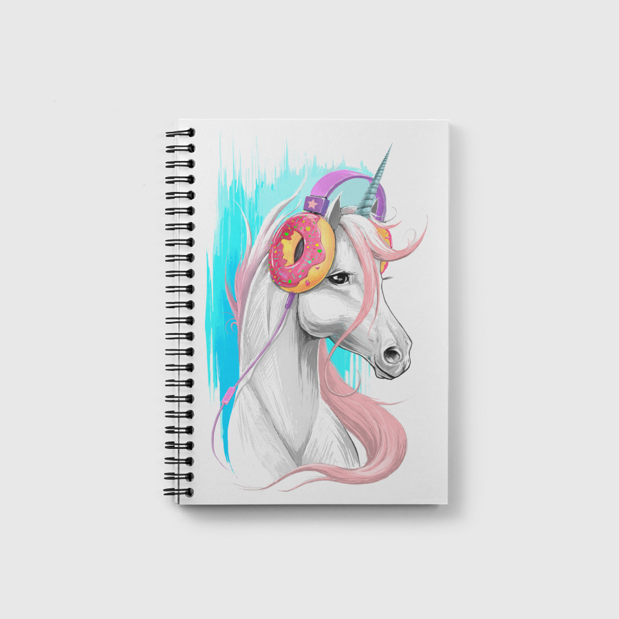 Unicorn in the headphones 