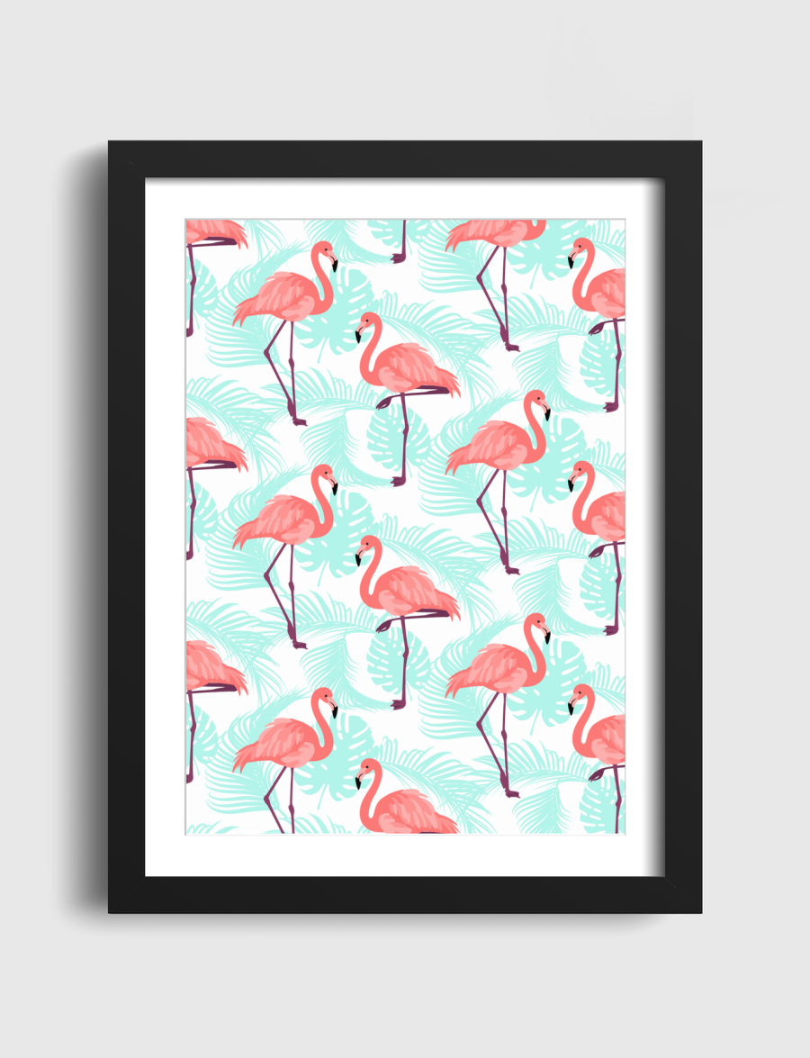 Flamenco summer pattern