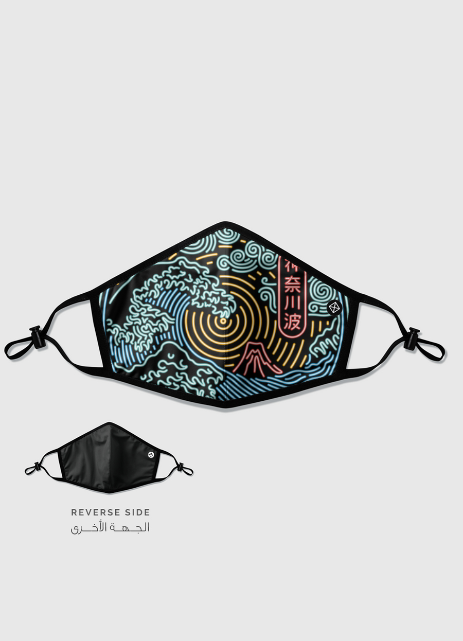 Neon Kanagawa Wave
