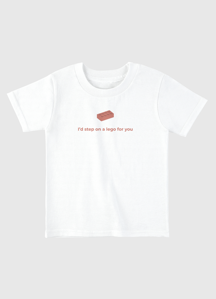 Step on lego for you