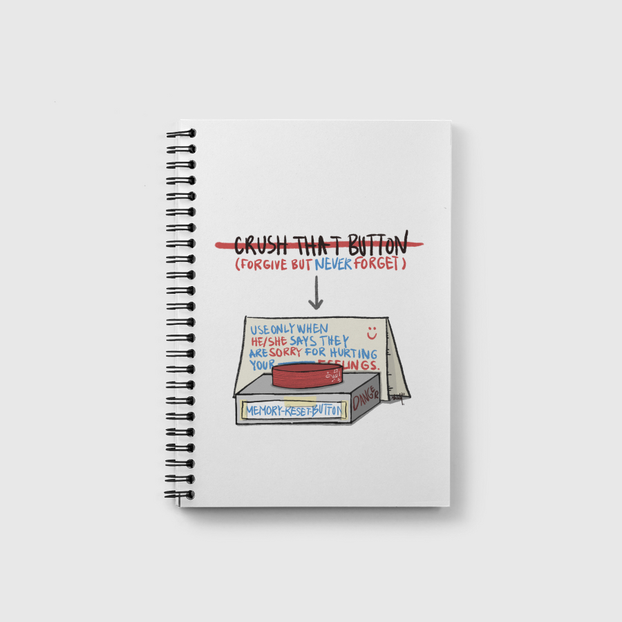 Forgive but never forget