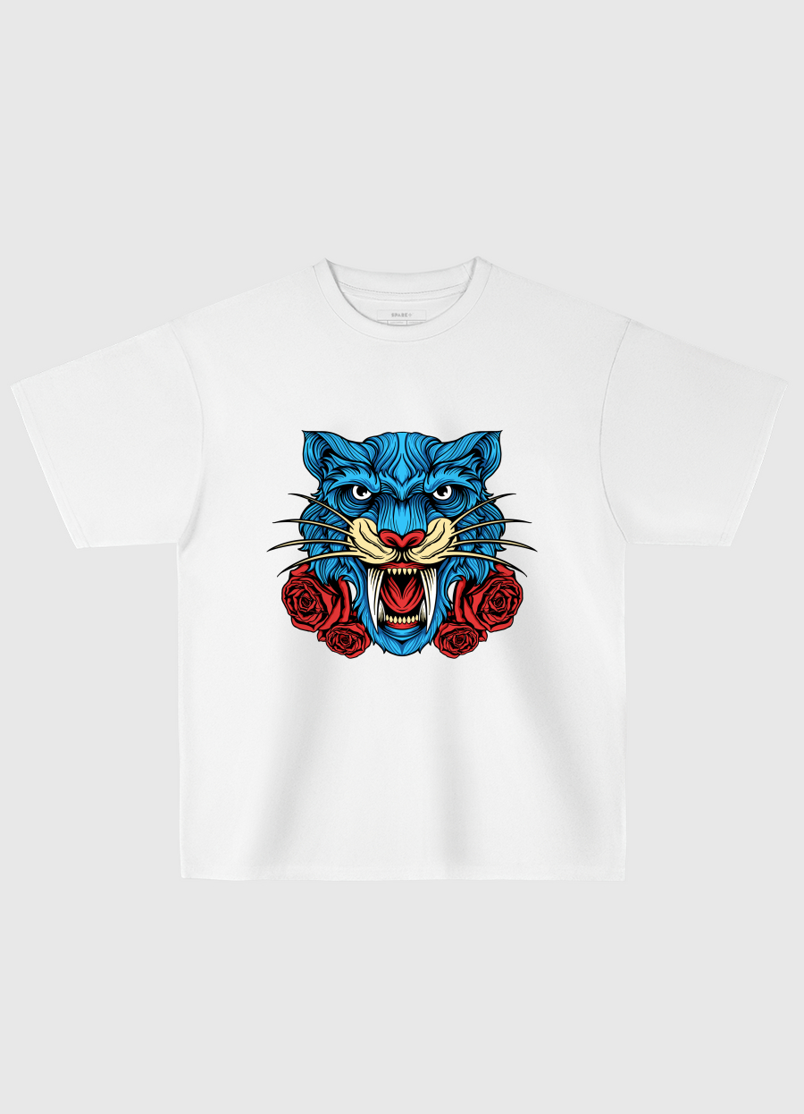 Wild Floral Tiger
