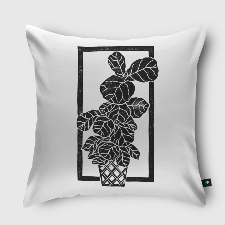 Fiddle Leaf Fig Blockprint
