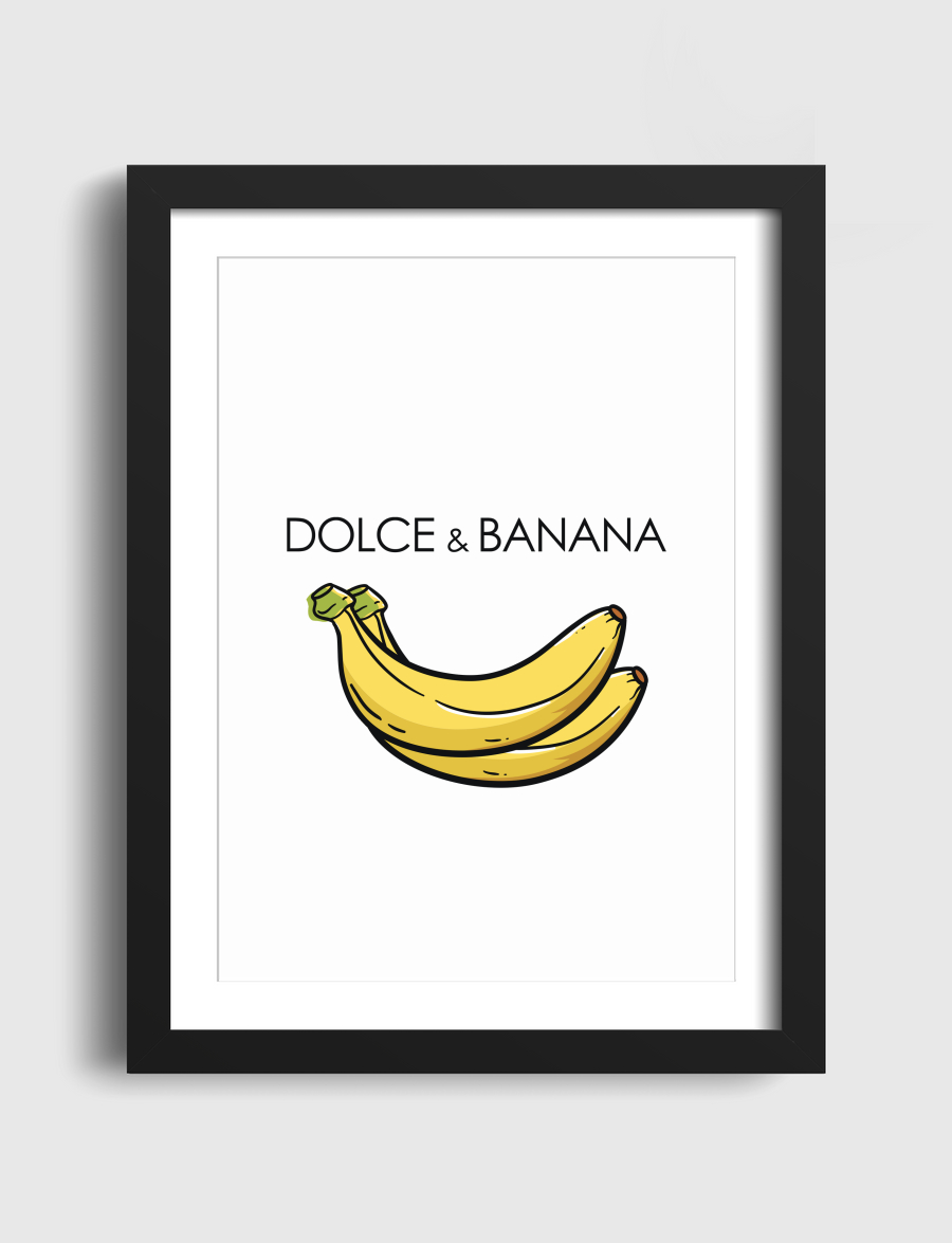Funny Dolce And Banana