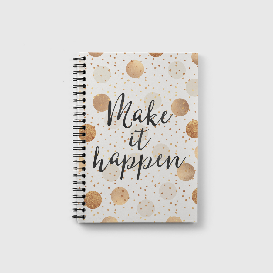 Make It Happen - Gold Dots