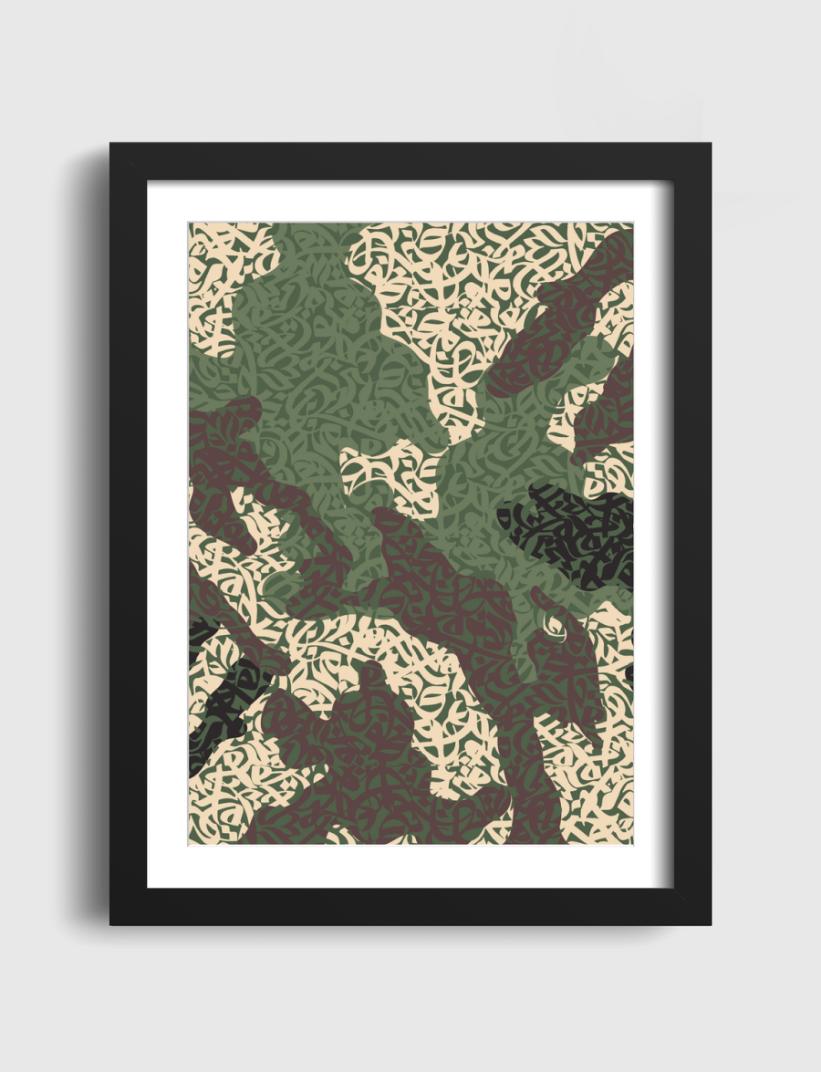 Camo Calligraphy