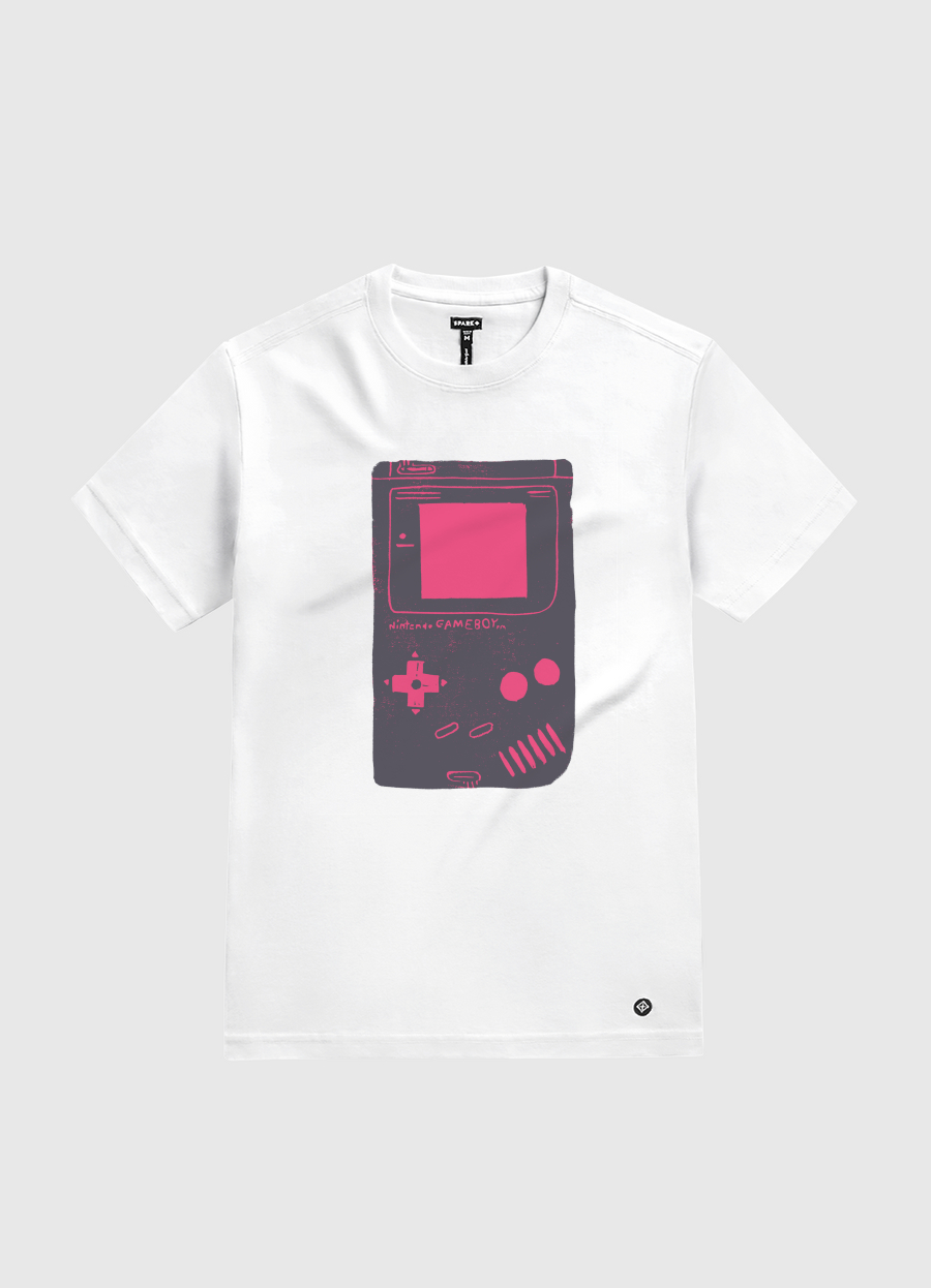 Game Boy Blockprint Pink