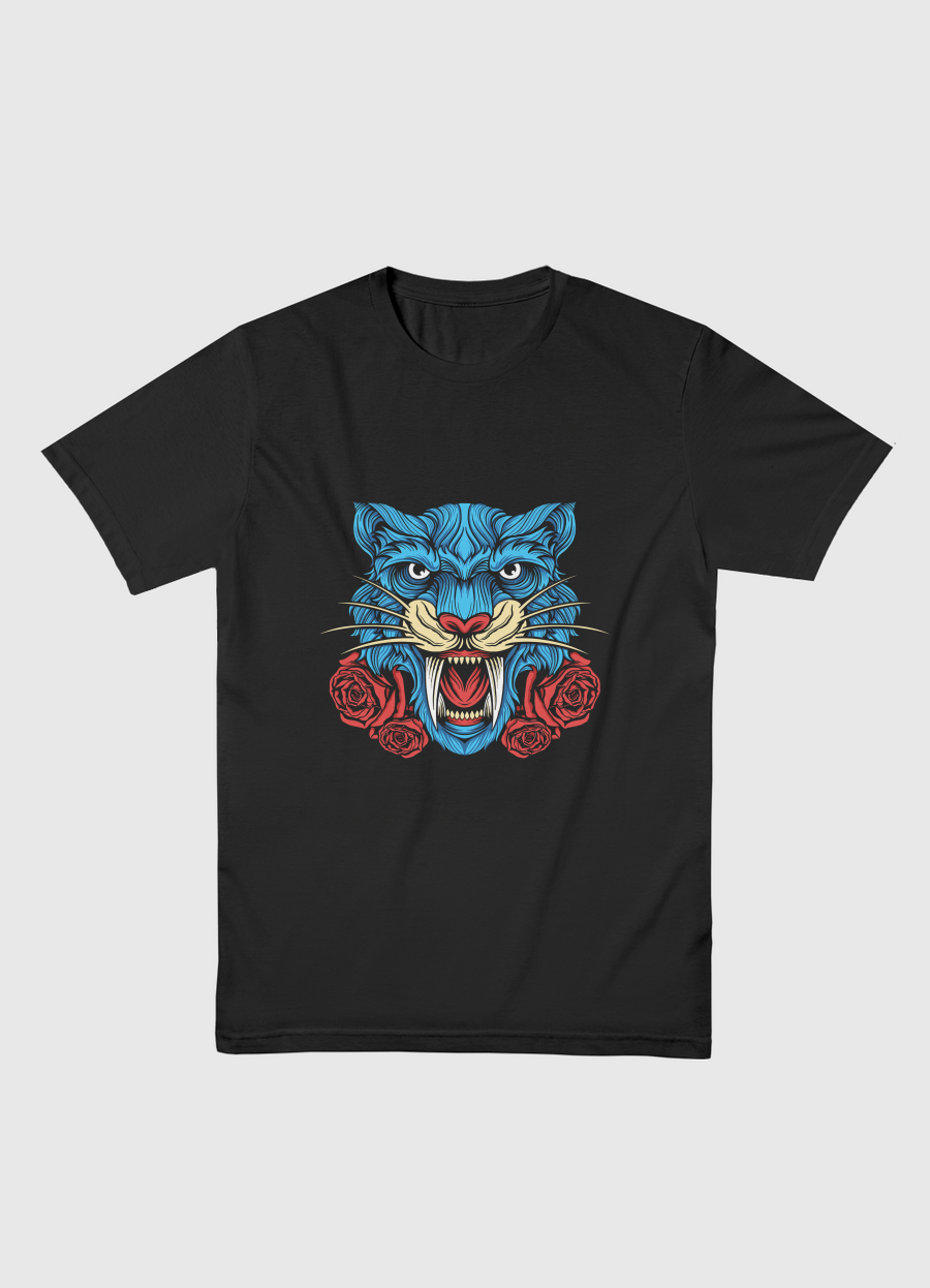 Wild Floral Tiger