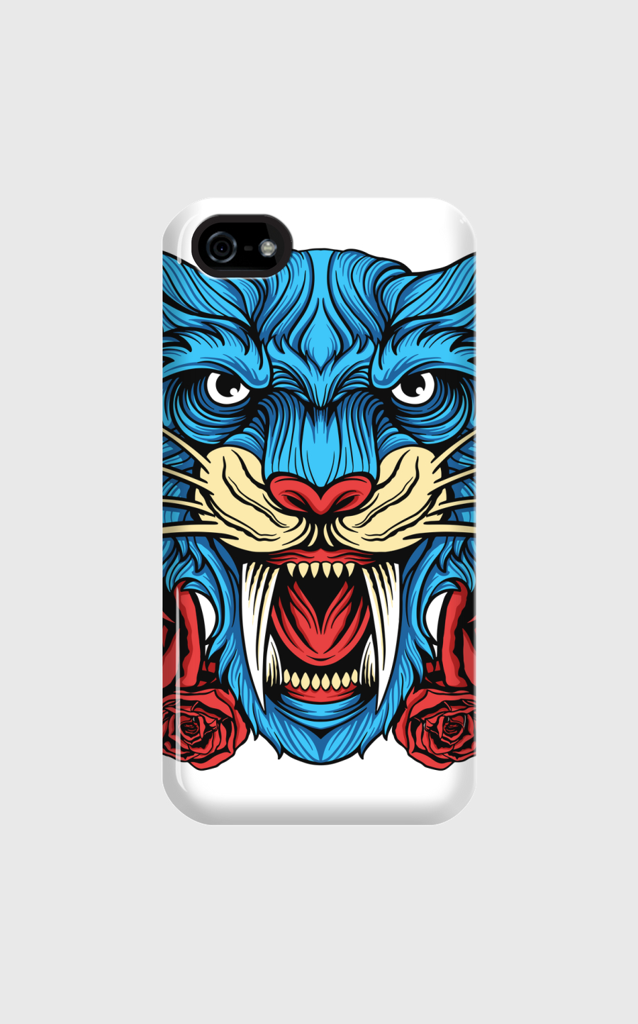 Wild Floral Tiger