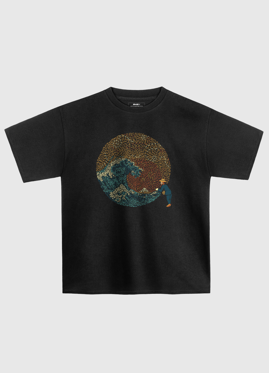 Kanagawa Wave Starry Night