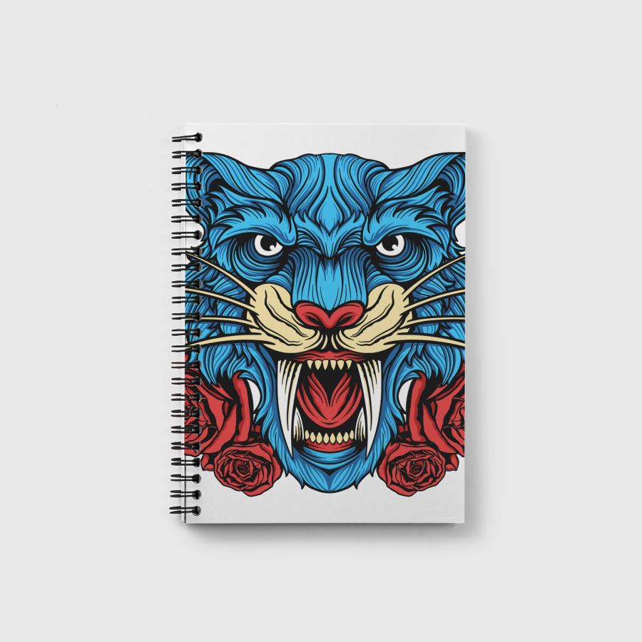 Wild Floral Tiger