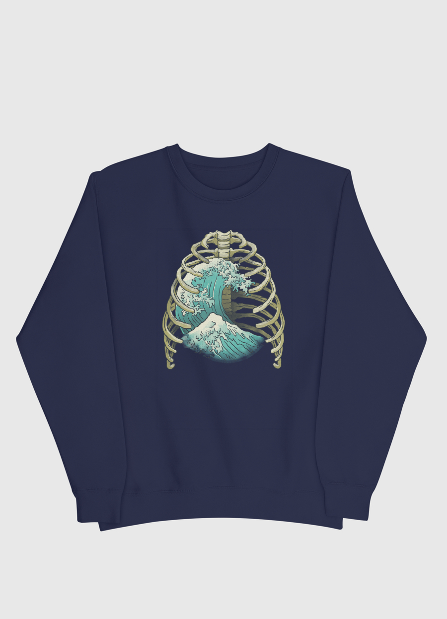 Kanagawa Wave Ribs Bones